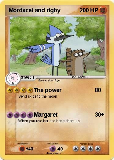 Pokemon Mordacei and rigby