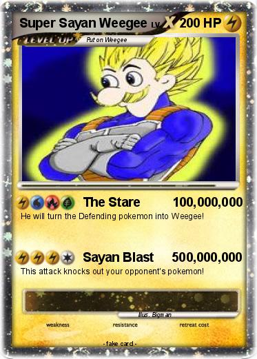 Pokemon Super Sayan Weegee