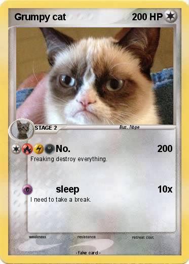 Pokemon Grumpy cat