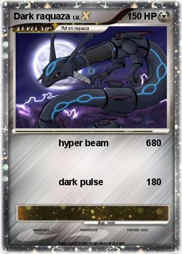 Pokemon Dark raquaza