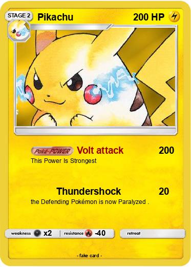 Pokemon Pikachu