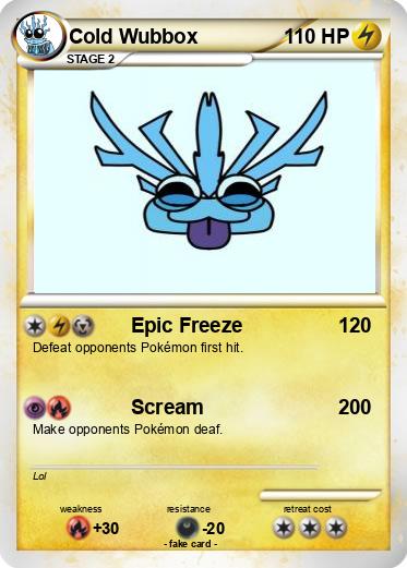 Pokemon Cold Wubbox