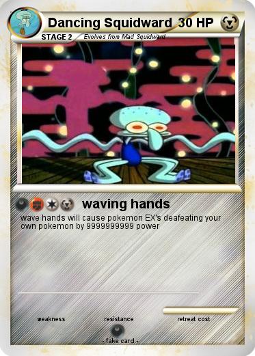 Pokemon Dancing Squidward