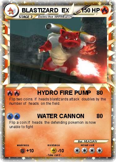 Pokemon BLASTIZARD  EX