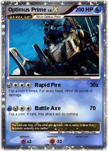 Pokemon Optimus Prime
