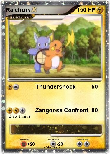 Pokemon Raichu