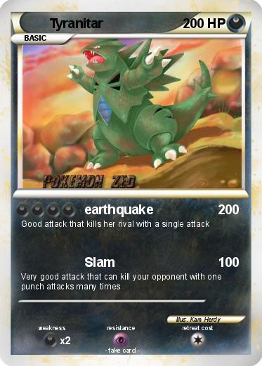 Pokemon Tyranitar