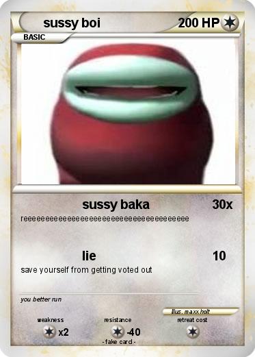 Pokemon sussy boi