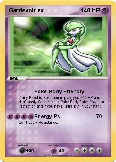 Pokemon Gardevoir ex