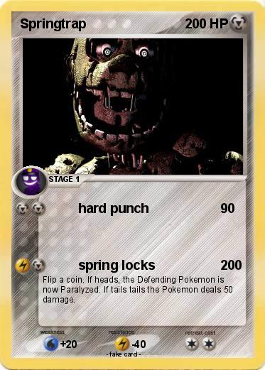 Pokemon Springtrap