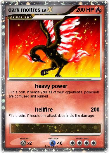 Pokemon dark moltres