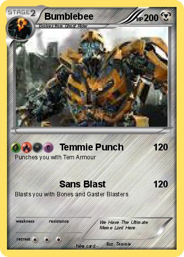 Pokemon Bumblebee