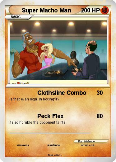 Pokemon Super Macho Man
