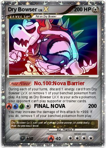 Pokemon Dry Bowser