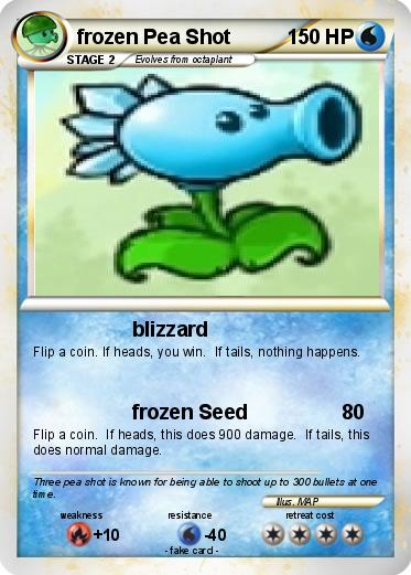 Pokemon frozen Pea Shot