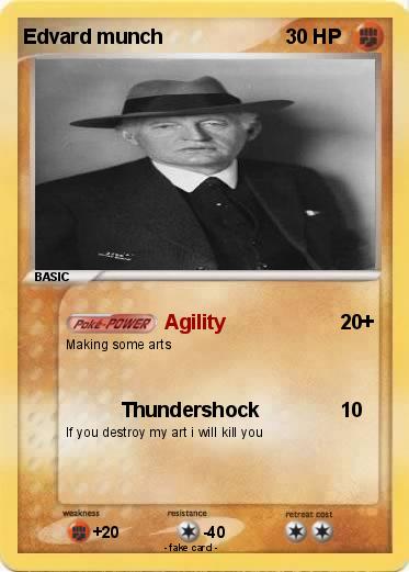 Pokemon Edvard munch