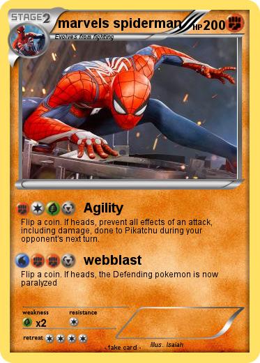 Pokemon marvels spiderman