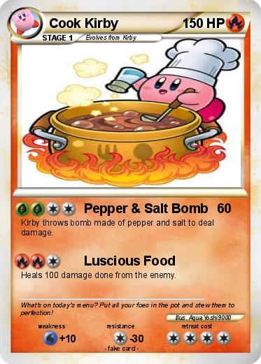 Pokemon Cook Kirby