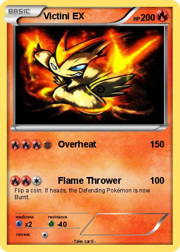 Pokemon Victini EX