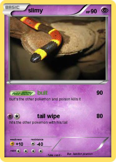 Pokemon slimy