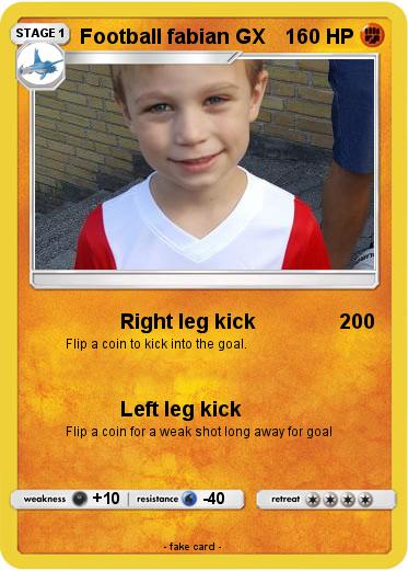 Pokemon Football fabian GX