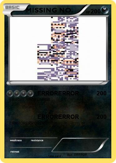 Pokemon MISSING NO.
