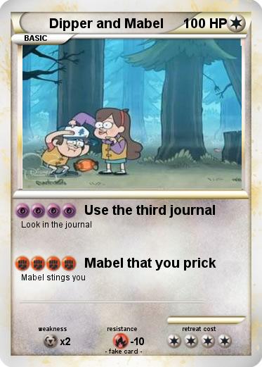 Pokemon Dipper and Mabel