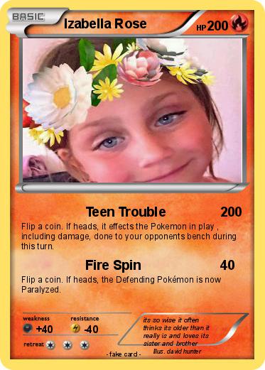 Pokemon Izabella Rose