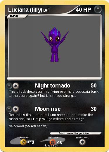 Pokemon Luciana (filly)