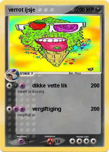Pokemon verrot ijsje