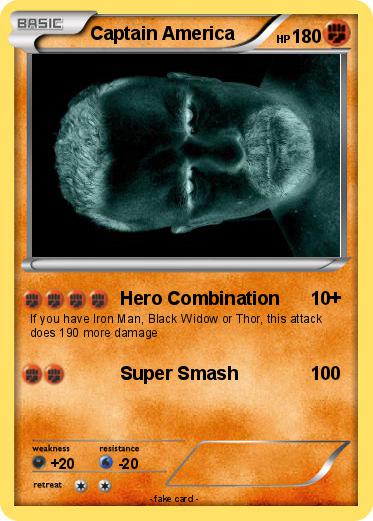 Pokemon Captain America