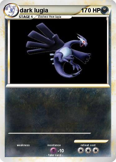 Pokemon dark lugia