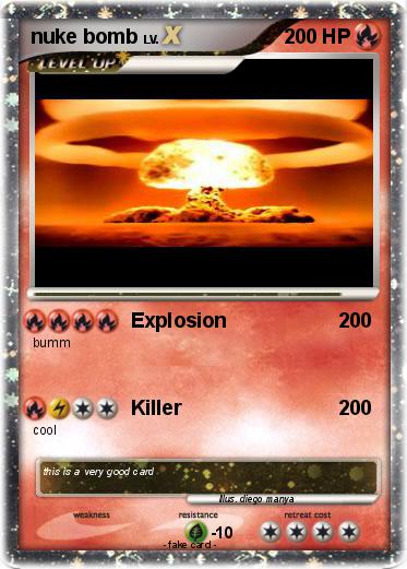 Pokemon nuke bomb