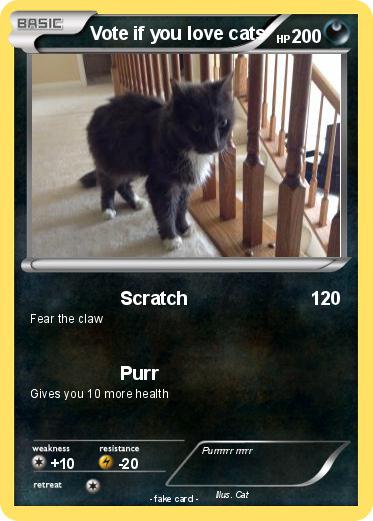 Pokemon Vote if you love cats