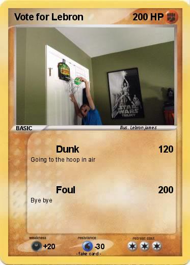 Pokemon Vote for Lebron
