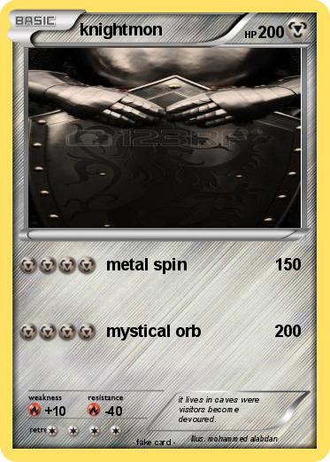 Pokemon knightmon