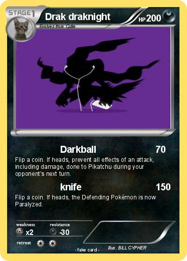 Pokemon Drak draknight
