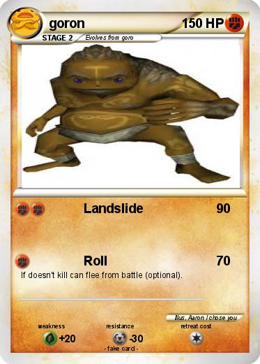 Pokemon goron