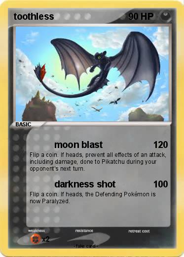 Pokemon toothless
