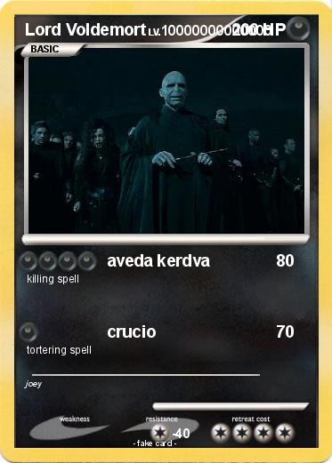 Pokemon Lord Voldemort