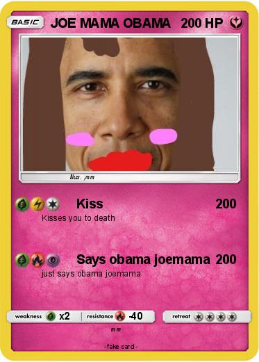 Pokemon JOE MAMA OBAMA