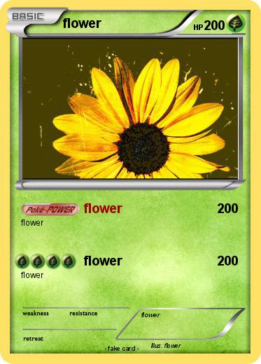 Pokemon flower
