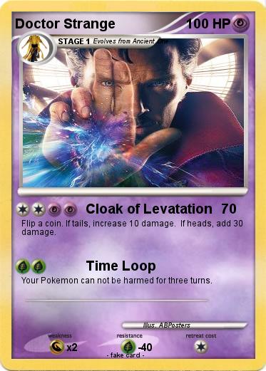 Pokemon Doctor Strange