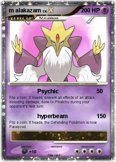 Pokemon m alakazam