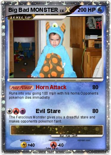 Pokemon Big Bad MONSTER