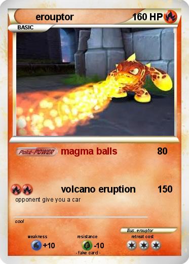 Pokemon erouptor