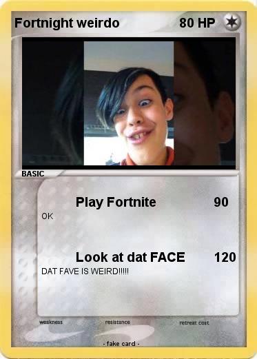 Pokemon Fortnight weirdo