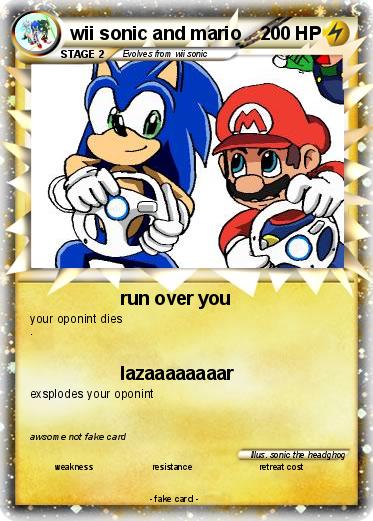Pokemon wii sonic and mario