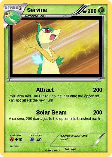 Pokemon Servine