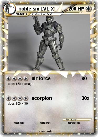 Pokemon noble six LVL X